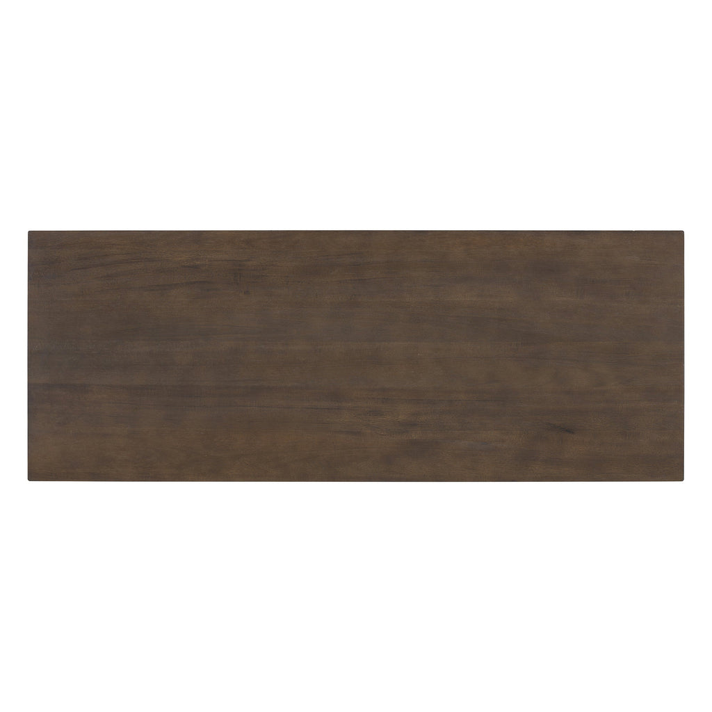 48" Rustic Farmhouse Console Table (Walnut)