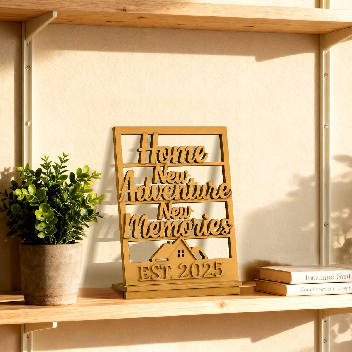 Farmhouse Housewarming Wooden Sign