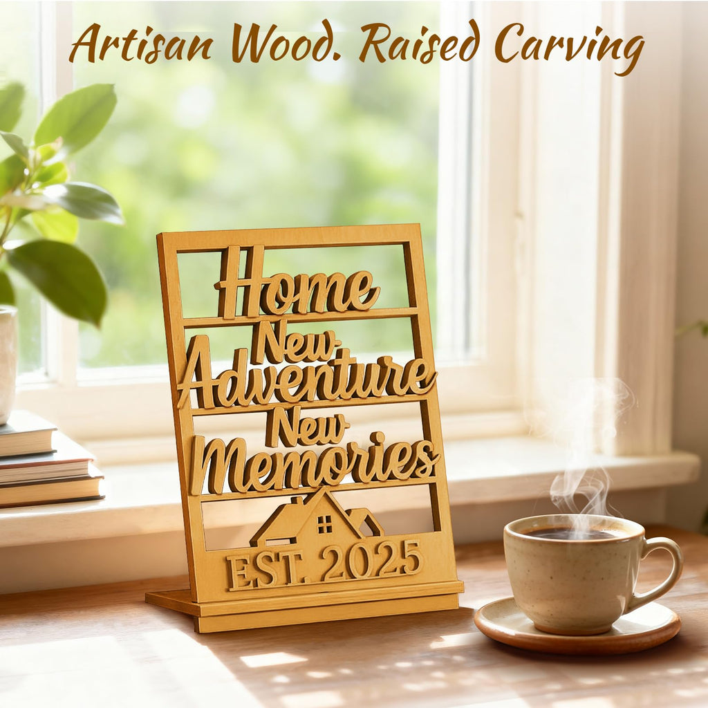 Farmhouse Housewarming Wooden Sign