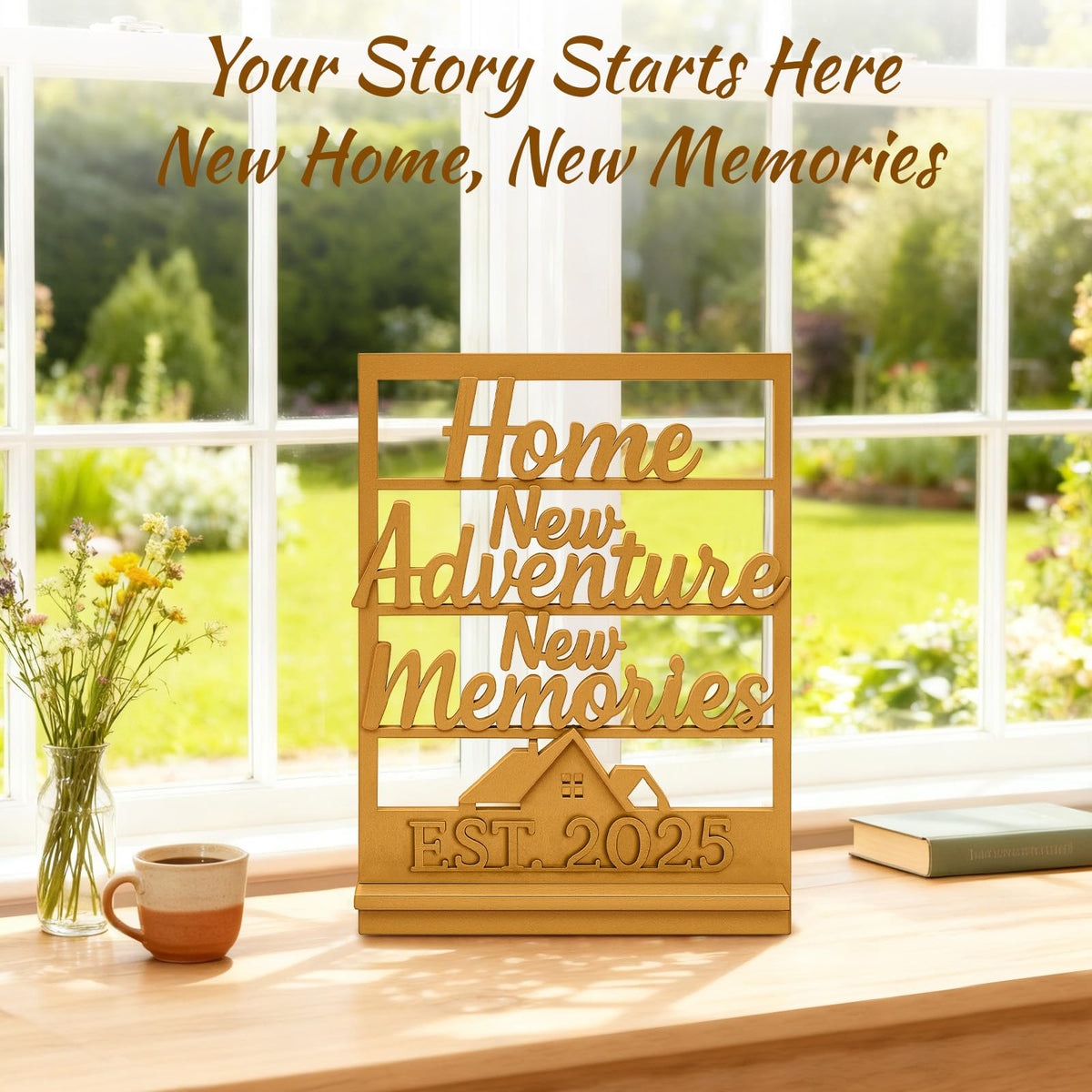 Farmhouse Housewarming Wooden Sign