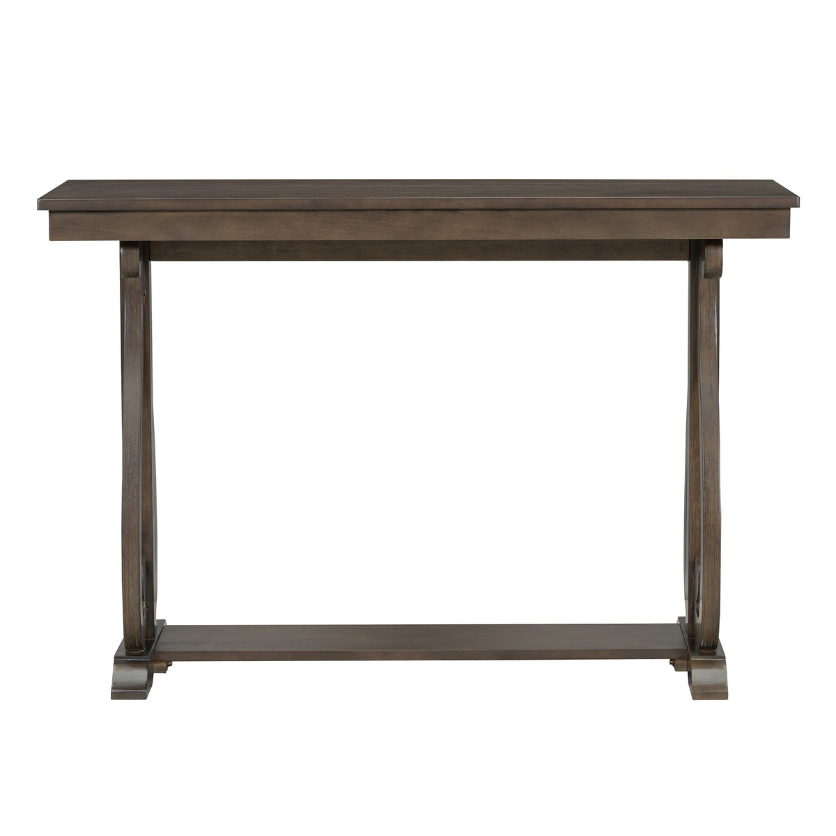 48" Rustic Farmhouse Console Table (Walnut)