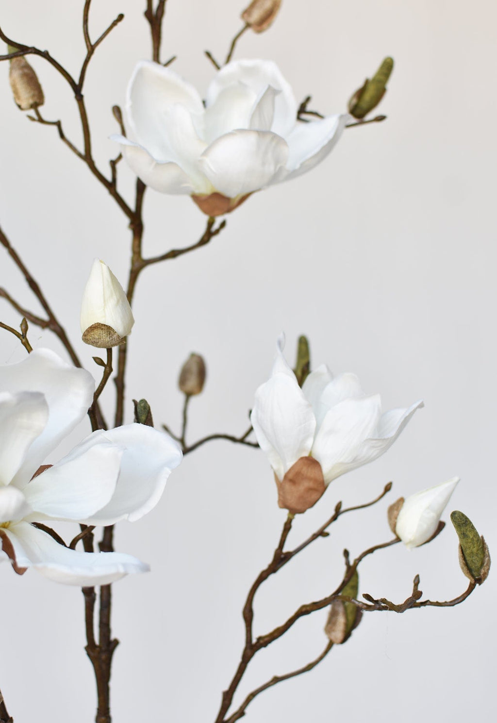 40" Faux Magnolia Branch