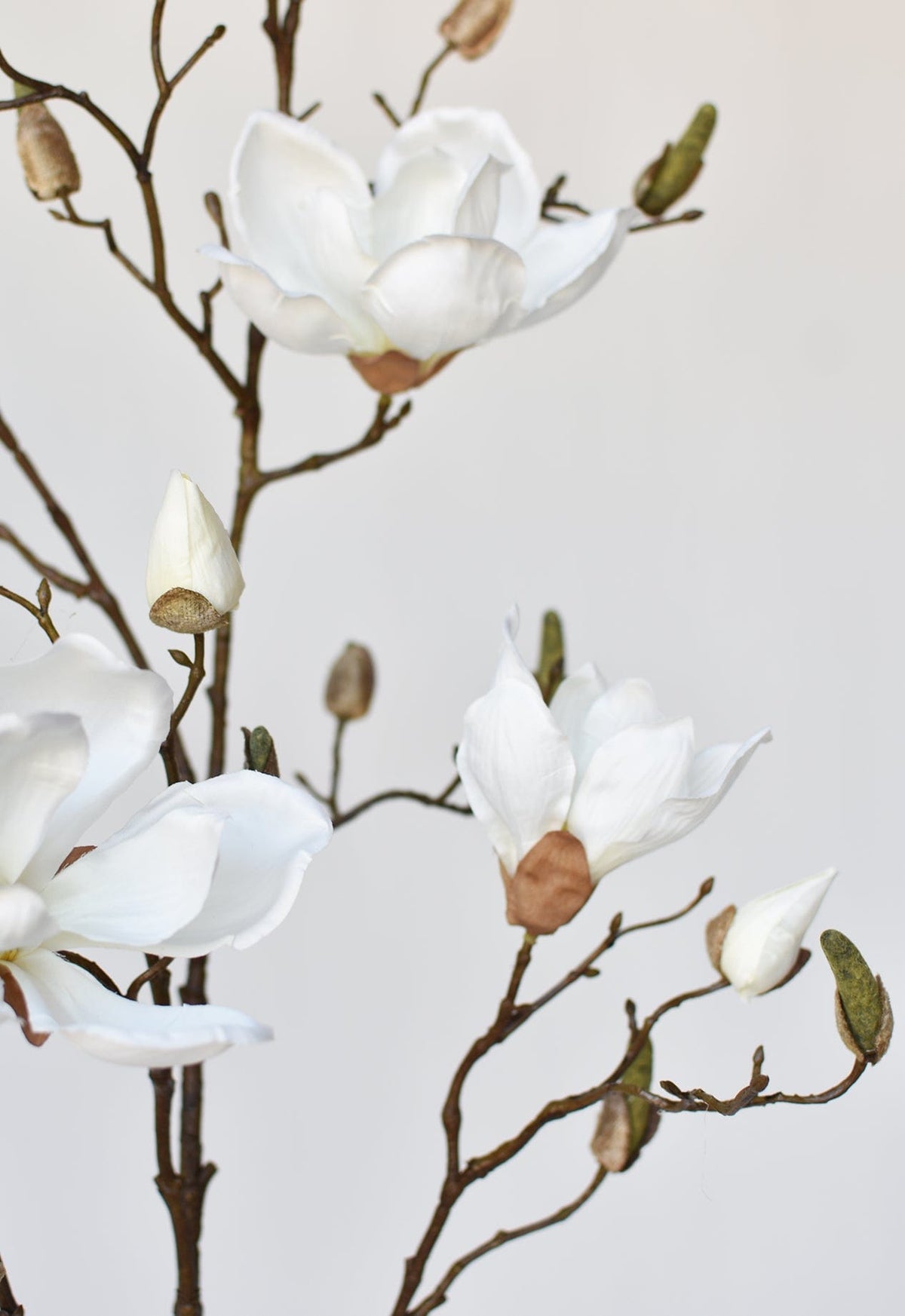40" Faux Magnolia Branch