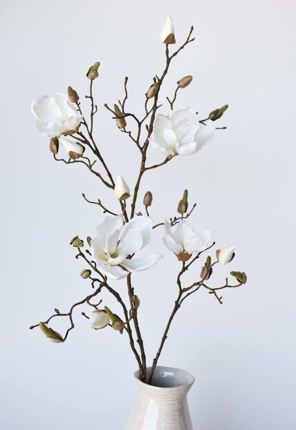 40" Faux Magnolia Branch