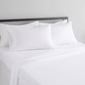 White Egyptian cotton queen sheet set