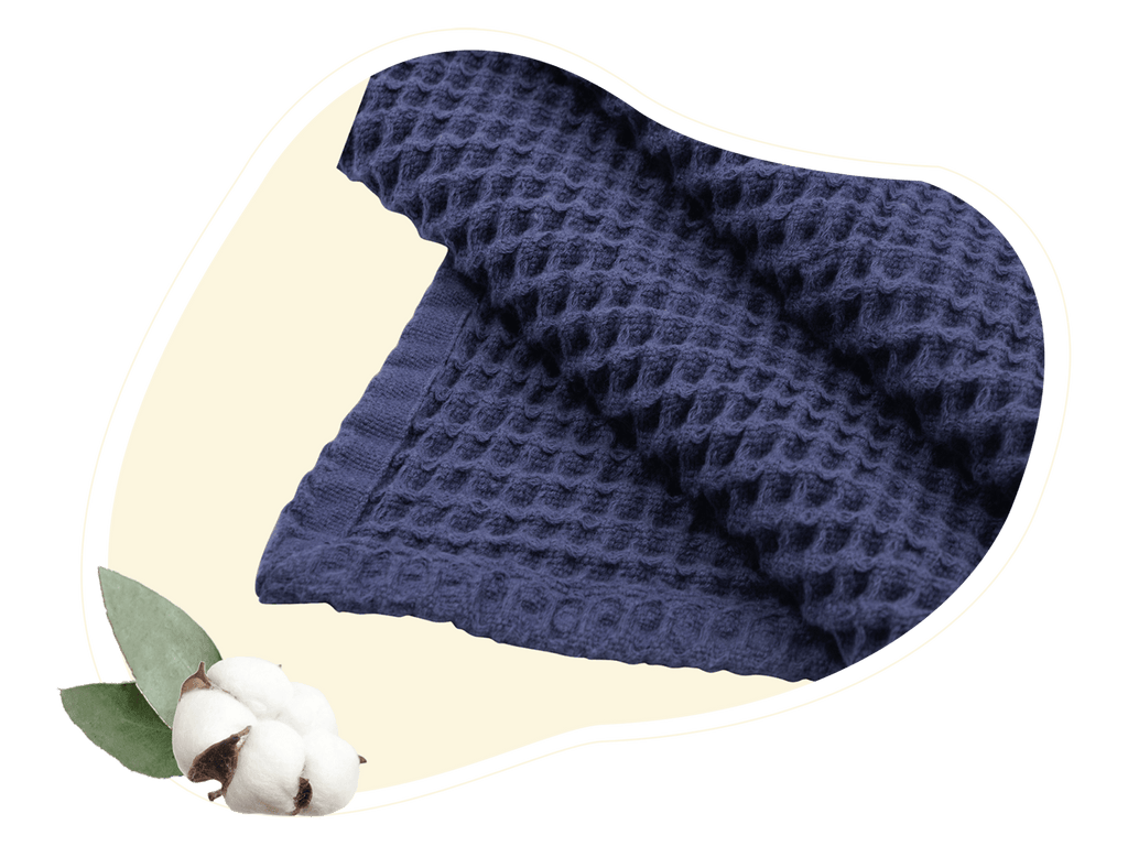Cotton Waffle Weave Throw